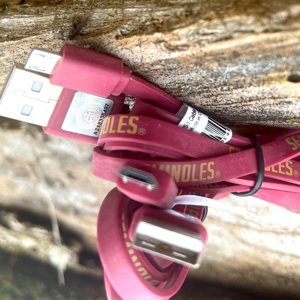 FSU Wall Charger Car Charger USB Cables Koozies Keychain